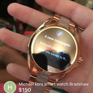 Michael kors smart Watch Bradshaw